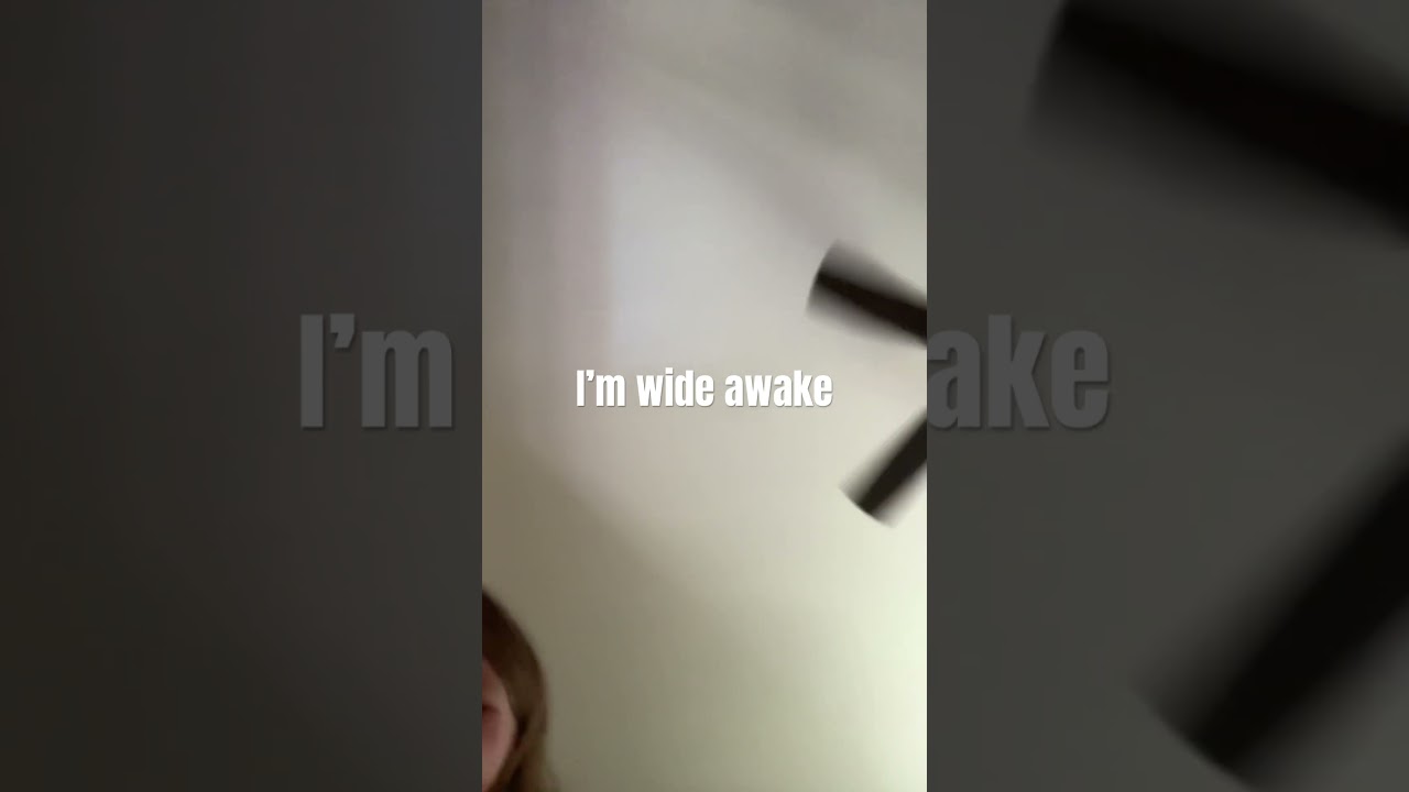 Yeah, I’m falling from cloud nine crashing from the high you know I’m letting go tonight.￼