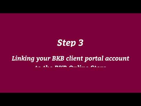 BKB Online | How to register if you are an existing client