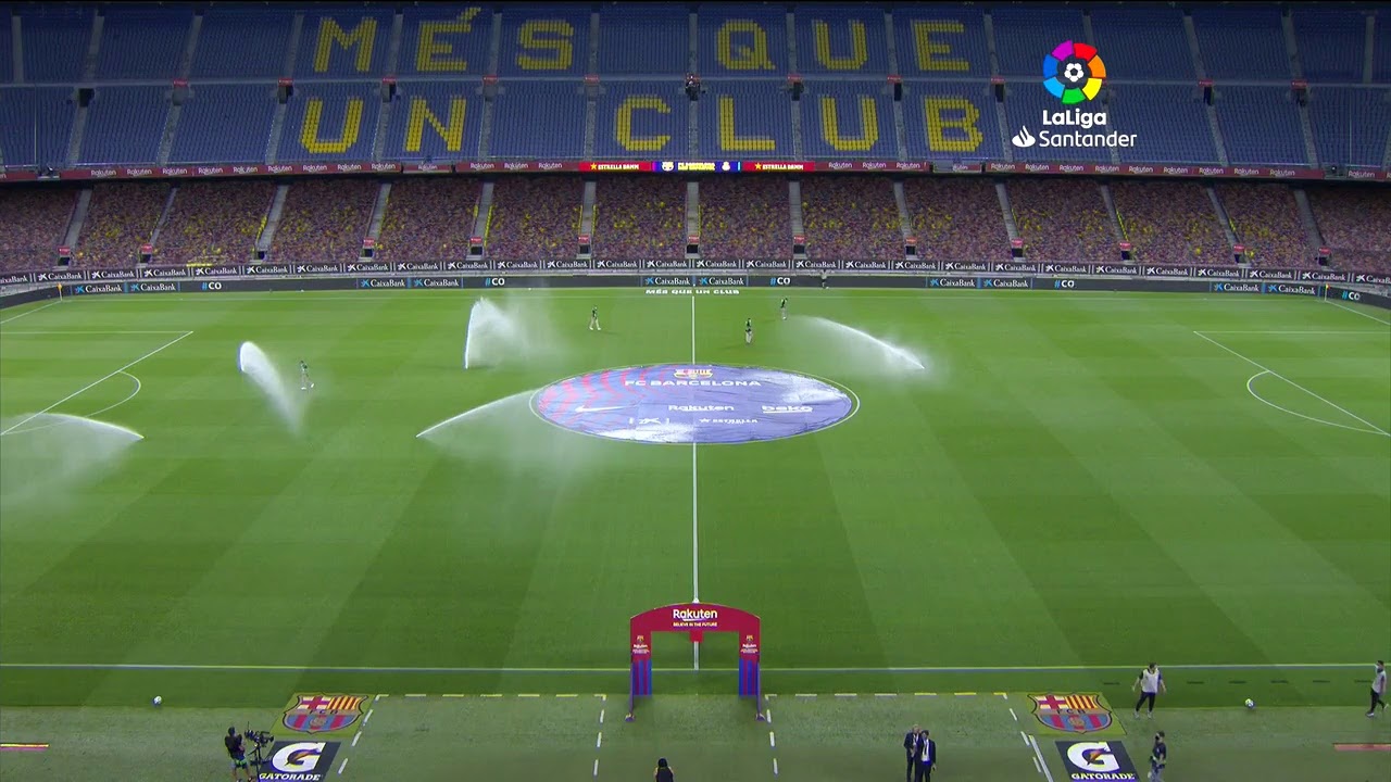 Calentamiento Fc Barcelona Vs Rcd Espanyol De Barcelona Youtube