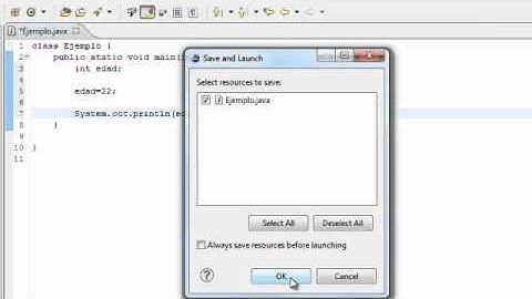 Programacion en Java Tutorial en español -3- Variables