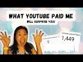 How much youtube paid me first 7 months monetized full journey with analytics
