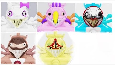 How to get ALL 5 NEW CHOO CHOO CHARLES MORPHS (garten of banban) #roblox