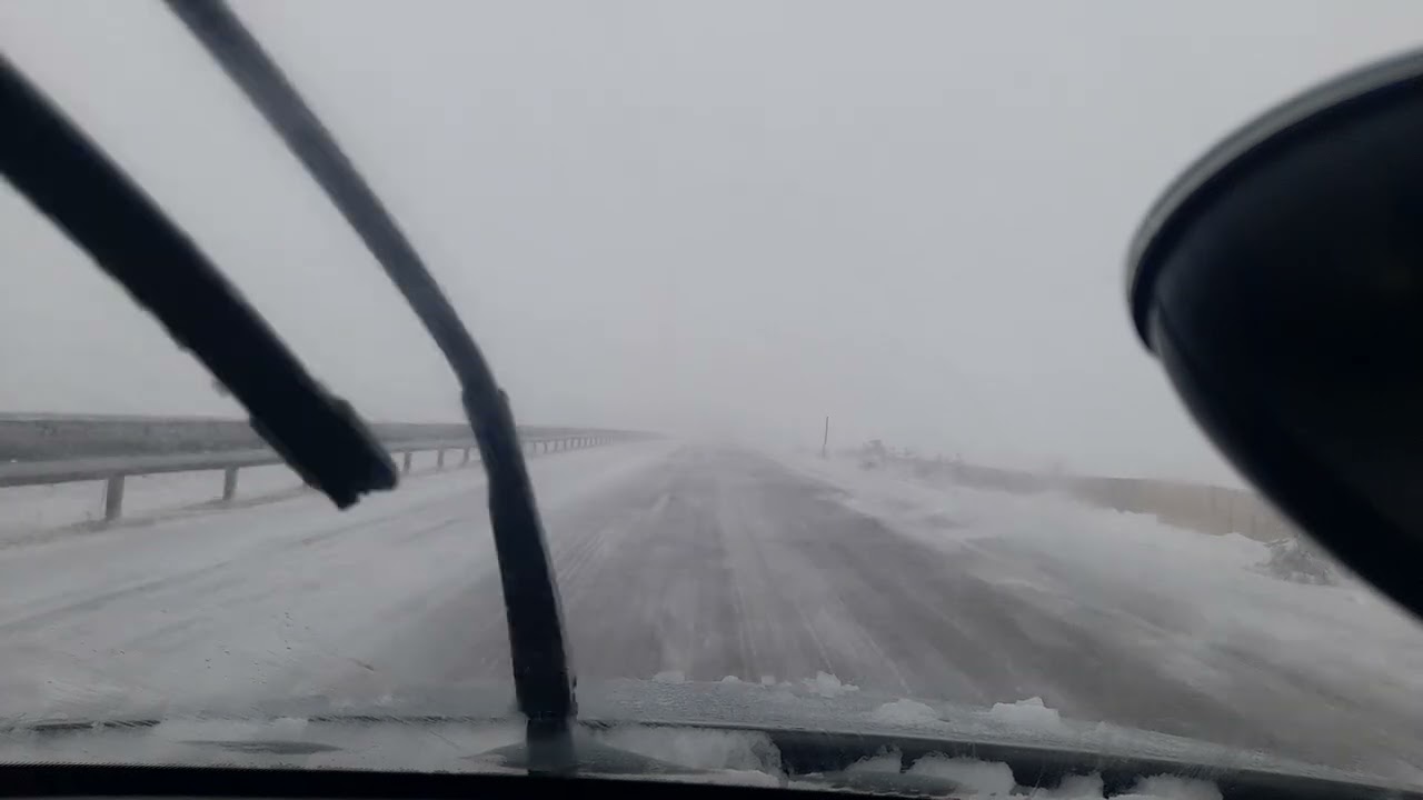  KARLI YOLDA YOLCULUK-YOLDA KAZALAR