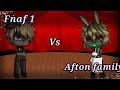 ~Fnaf 1 vs Afton family~ Singing battle Gacha Life