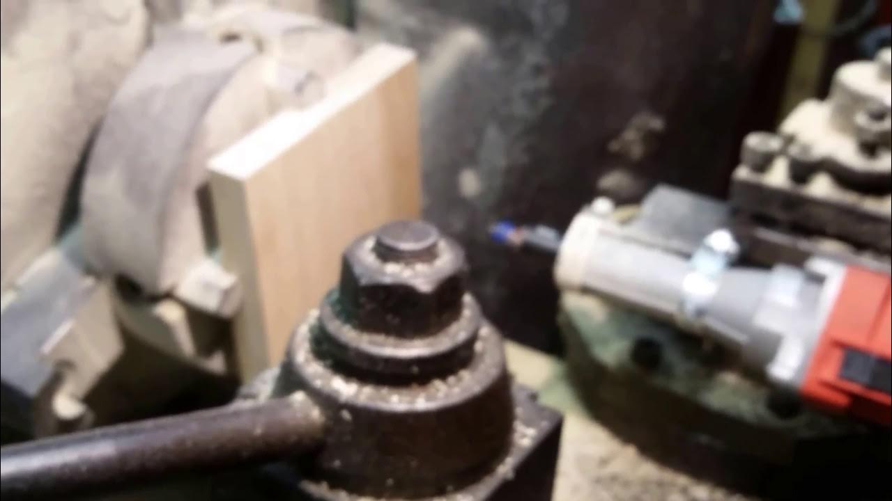 Making a rosette on the lathe using a hydraulic tracer attachment and a