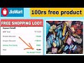 Jiomart happy hours coupon code 100rs free shopping loot today #viralvideo