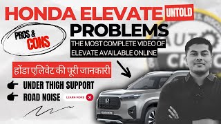 Honda Elevate problems discussed | Detailed review | Pros & cons #autocritic #elevate