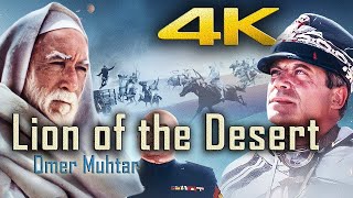 The Lion of the Desert 4K Full Movie | English Subtitle | Omar Mukhtar