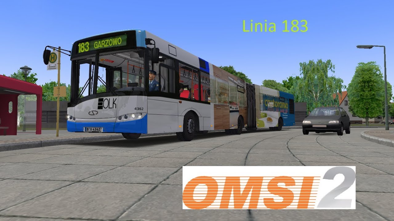 OMSI 2 Pobarowo Linia 183 Solaris Urbino 18 III