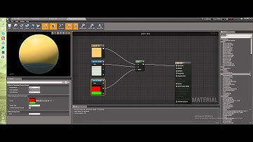 Создание уровня в Unreal Engine 4 - Работа над материалами (Часть 2) (Урок неактуален)