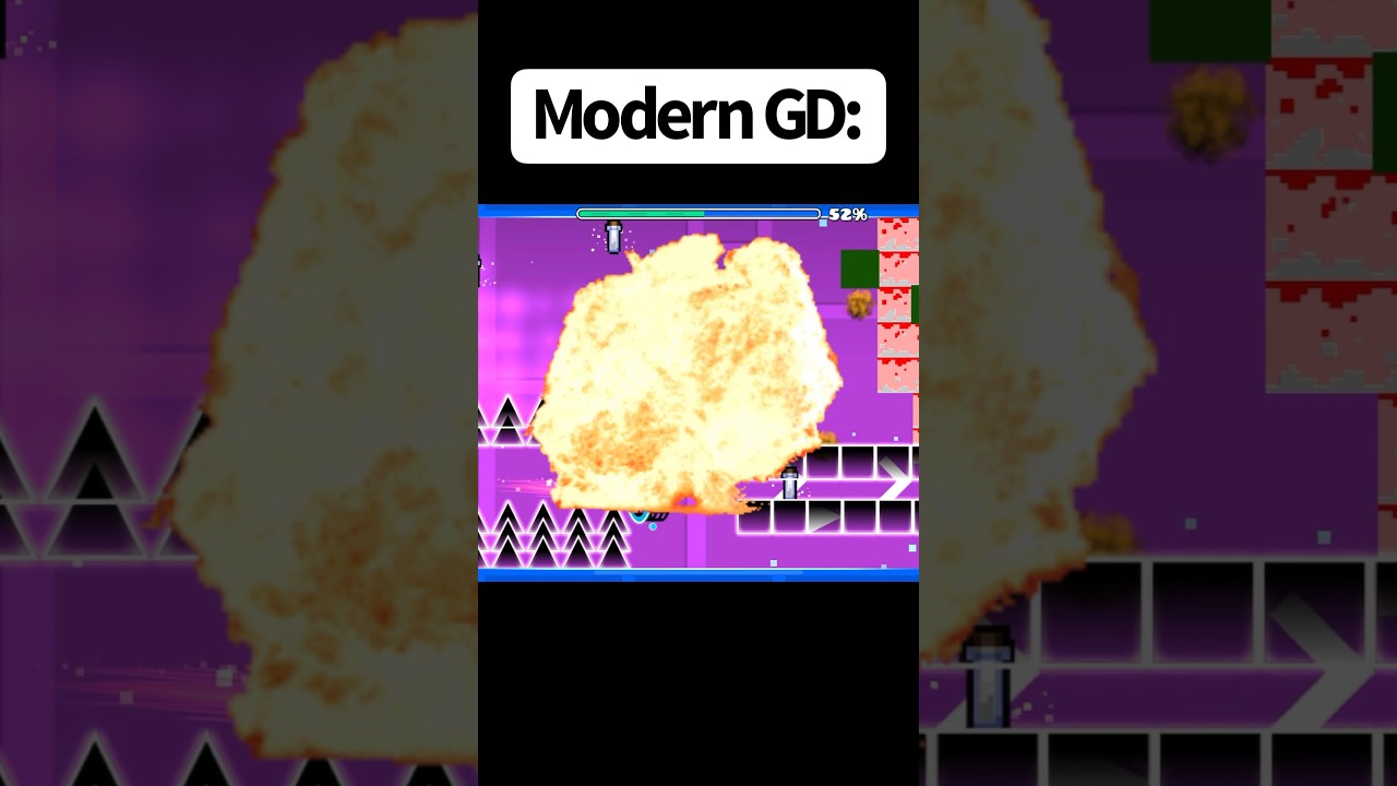 Modern Geometry Dash Levels Be Like | GD Memes 