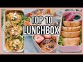 TOP 10 REPAS HEALTHY À EMPORTER  // Travail, École, Pique-Nique !