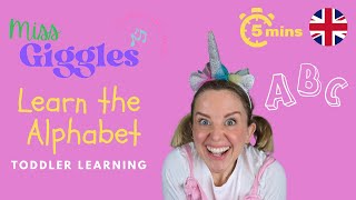 🌟Learn the Alphabet with Miss Giggles - Toddler Learning!