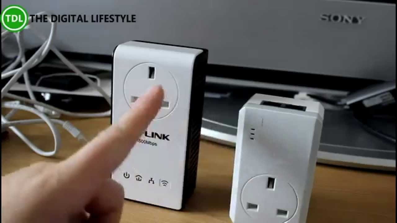 New TP-Link AV500 Powerline WiFi Kit, Ethernet over powerline with Wifi