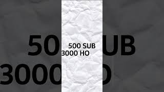 500 SUBSand 3000 watch HOURS #yt  #vidiq #500subs #monitizationforourchannel #monitizationupdate