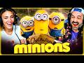 MINIONS MOVIE REACTION - KEVIN, STUART &amp; BOB STOLE THE SHOW! - FIRST TIME WATCHING