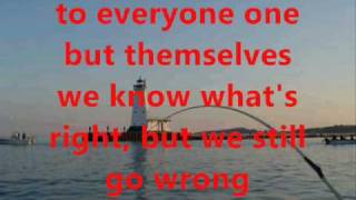 Video thumbnail of "Jason Crabb Walk On Water Lyric Video"