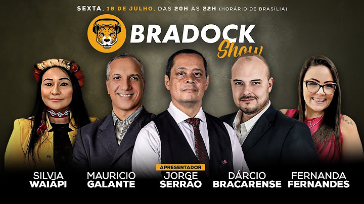 Bradock Show 18/07/25 - EUA CANCELAM VISTOS de ministros do STF. Com Jorge Serrão e convidados.