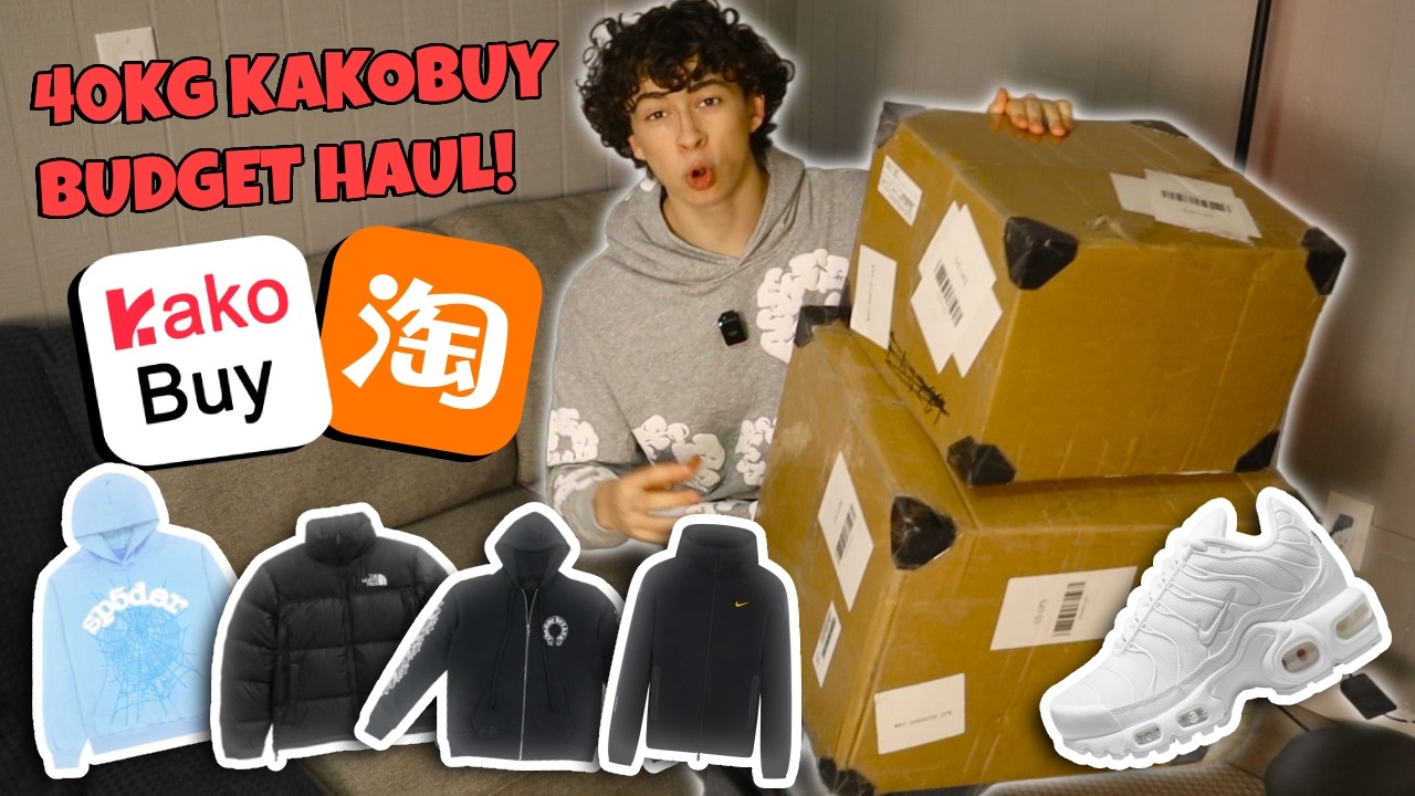 40 кг покупок в KAKOBUY! 🤑📦 | Альтернатива cnfans