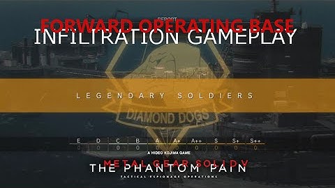 MGSV: TPP - FOB Gameplay - R&D Platform - 2x S Rank Soldiers Extracted