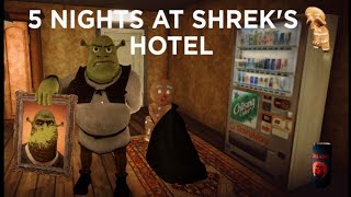 5 Nights At Shrek's Hotel gameplay completa