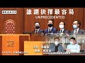 誰謂抉擇最容易 UNPRECEDENTED---中共DQ泛民立法會議員觸發總辭 美國總統選舉勝負未定 - 12/11/20 「彌敦道政交所」長版本