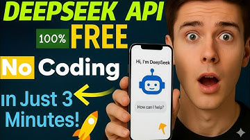  I Got DeepSeek AI API 100% FREE in Just 3 Minutes 🤯 | Build Any AI App or Chatbot No Coding Needed!