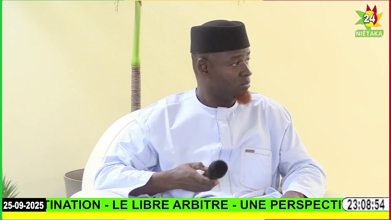 EXTRAIT DE LA CONFÉRENCE / ALASSANE DEMBÉLÉ- LA PREDESTINATION - LE LIBRE ARBITRE - UNE PERSPECTIVE