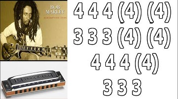 REDEMPTION SONG HARMONICA ( C DIATONIC ), ARMÓNICA DIATÓNICA C, GAITA DE BOCA, MUNDHARMONIKA