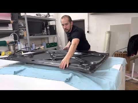 Full carbon fiber bonnet Golf Mk3