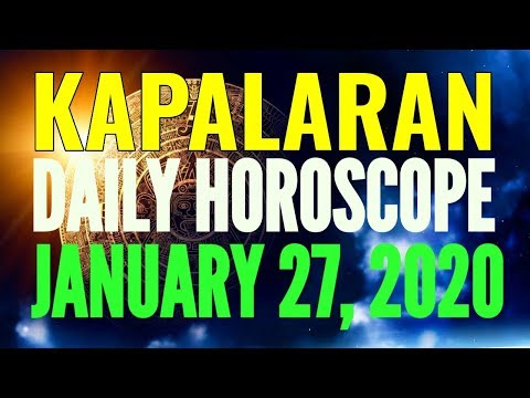 Video: Horoscope For January 27, 2020