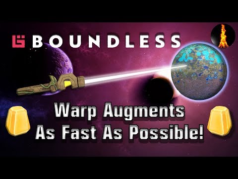 Crafting Warp Augment As Fast As Possible! | Boundless v.195