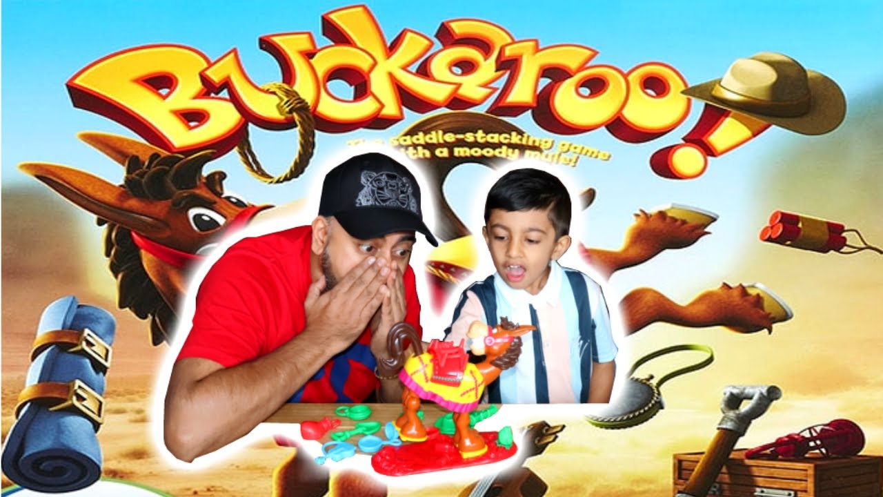 FATHER & SON PLAY FUN BUCKAROO GAME YouTube