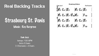 Strasbourg St. Denis | Roy Hargrove - Real Jazz Backing Track - Play Along