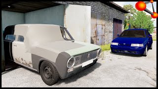 ЗАБРОШЕННАЯ КОПЕЙКА В ГАРАЖЕ! Восстановим? - BeamNg Drive