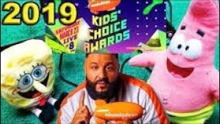 [AquaticNeptune Reupload] Spongebob - Nickelodeon Kid’s Choice Awards 2019 WITH DJ KHALED