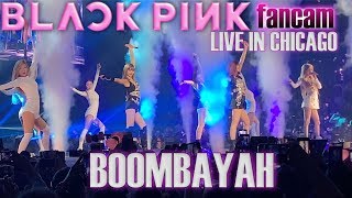 BLACKPINK - BOOMBAYAH Fancam 4K (Live in Chicago - 24.04.2019) with KIA [IN YOUR AREA] Tour Concert