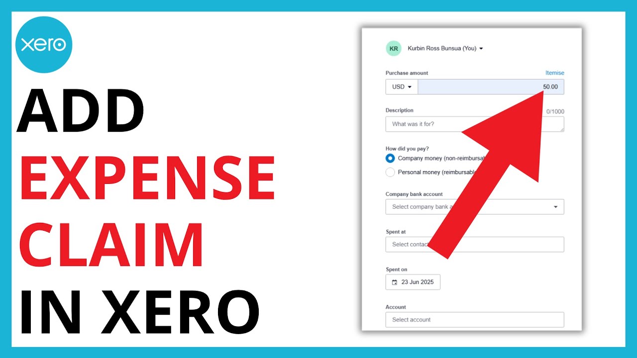 How to Add Expense Claim in Xero [SIMPLE GUIDE] - YouTube