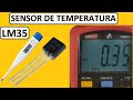 LM35, Sensor de Temperatura Analógico.