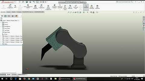 Design And Simulation of THOR Robot by Solidwork And Matlab Software