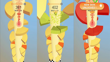 Helix Jump First Look Satisfying GamPlay