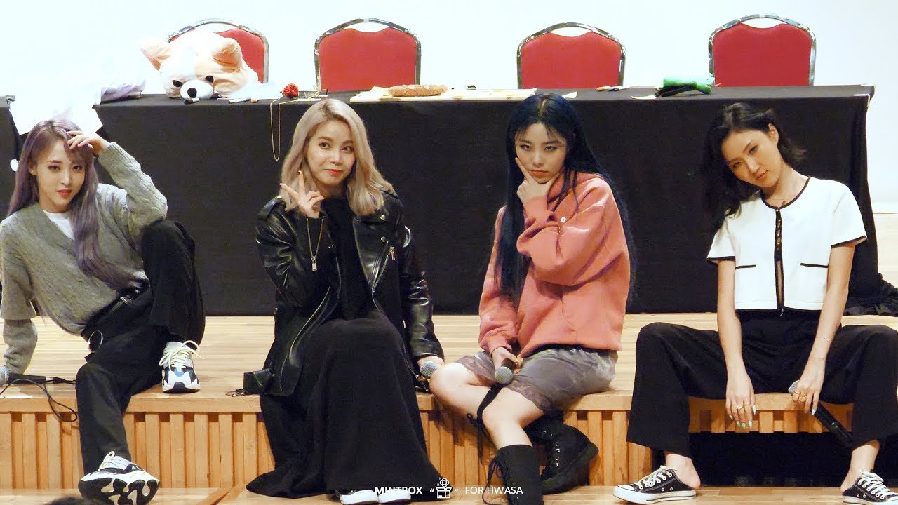 [4K] 191124 상암 KBS미디어센터 심석홀 팬싸인회 마마무 직캠 (Mamamoo Fancam)