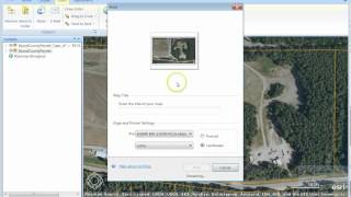 Printing exporting ArcGISExplorer - Video 4
