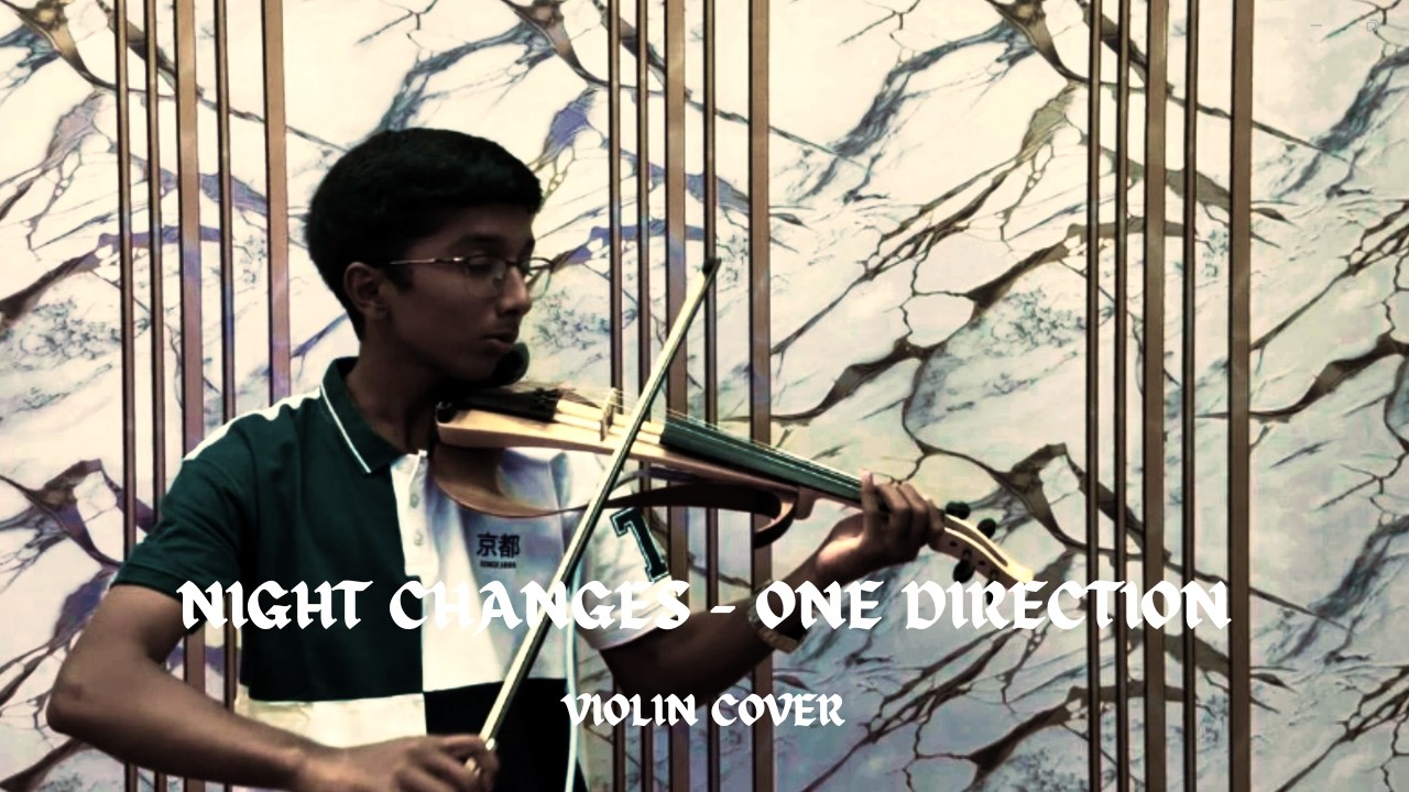 Night Changes - One Direction | Violin Cover | ft. Rishon Yannis