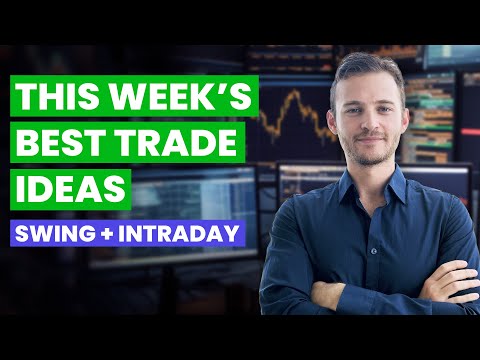 Swing & Intraday Trade Plans for the Week (from a prop trader)