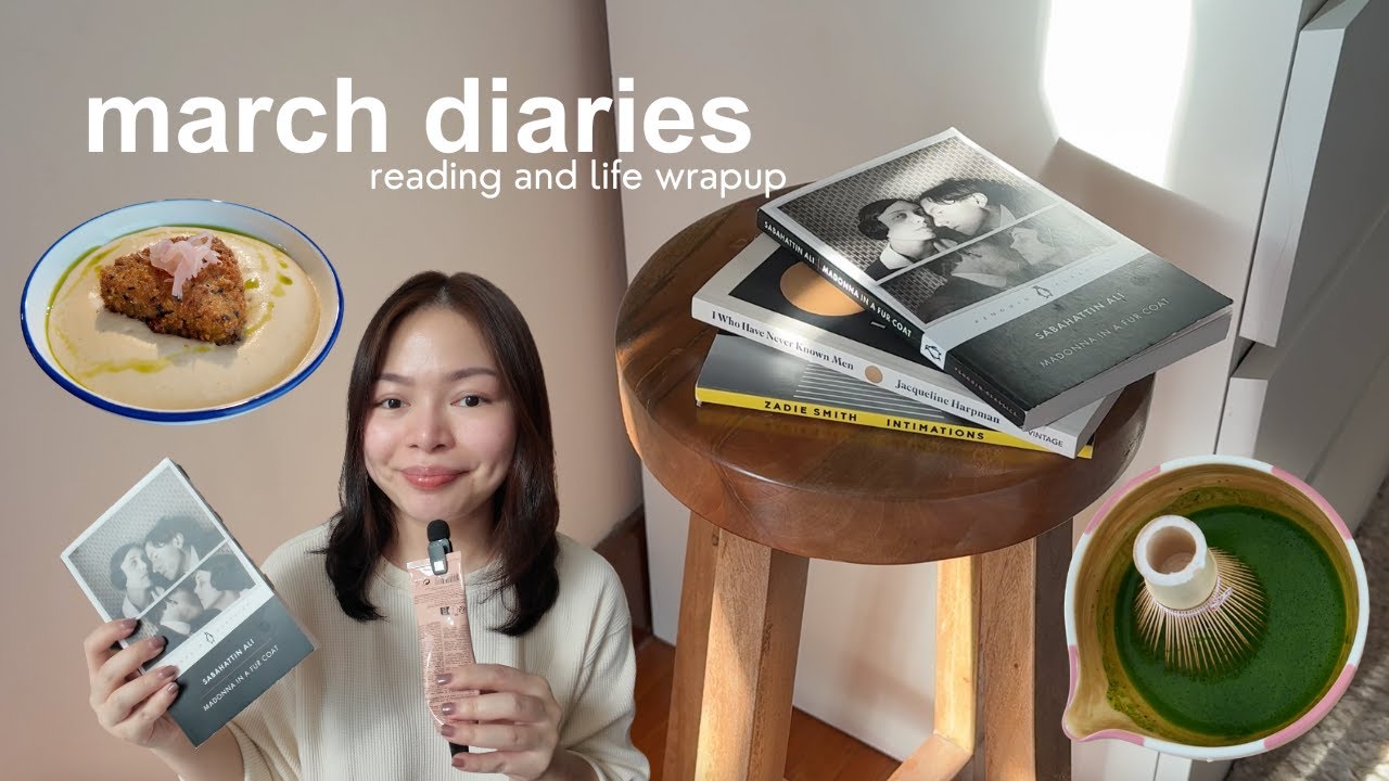 manila march diaries | march reads, morning routine, flea market popup