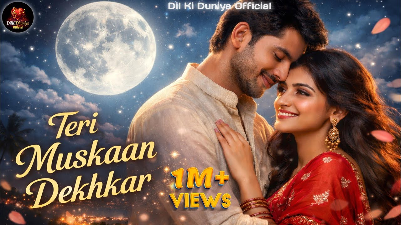 Teri Muskaan Dekhkar Bollywood Love Song New hindi Song Dil Ki Duniya Official