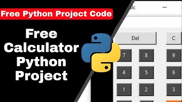 Free Calculator Python Project with source code || Python Tutorial || #ravieditz