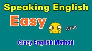 Daily English Conversation with Crazy English Method ☕ Easy To Speak English Fluently ☞ Engvid