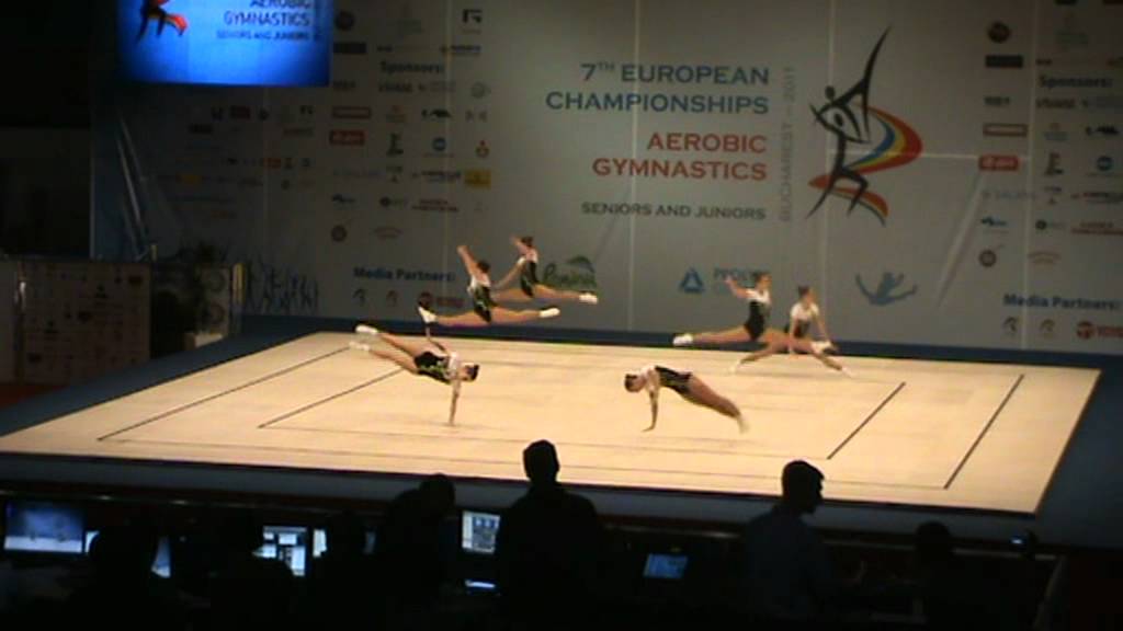 Group Hungary 2 Aerobic Gymnastics ECH 2011 Bucharest